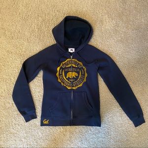Champion UC Berkeley Cal Zip Up Hoodie